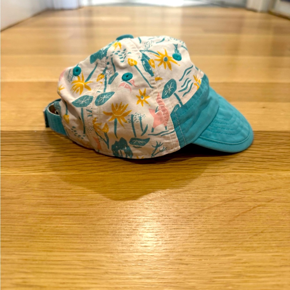 Patagonia Baby (6 months) Cap in Teal, Yellow, Pink, White